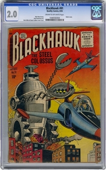 1959-60 "Blackhawk" CGC-Graded Collection